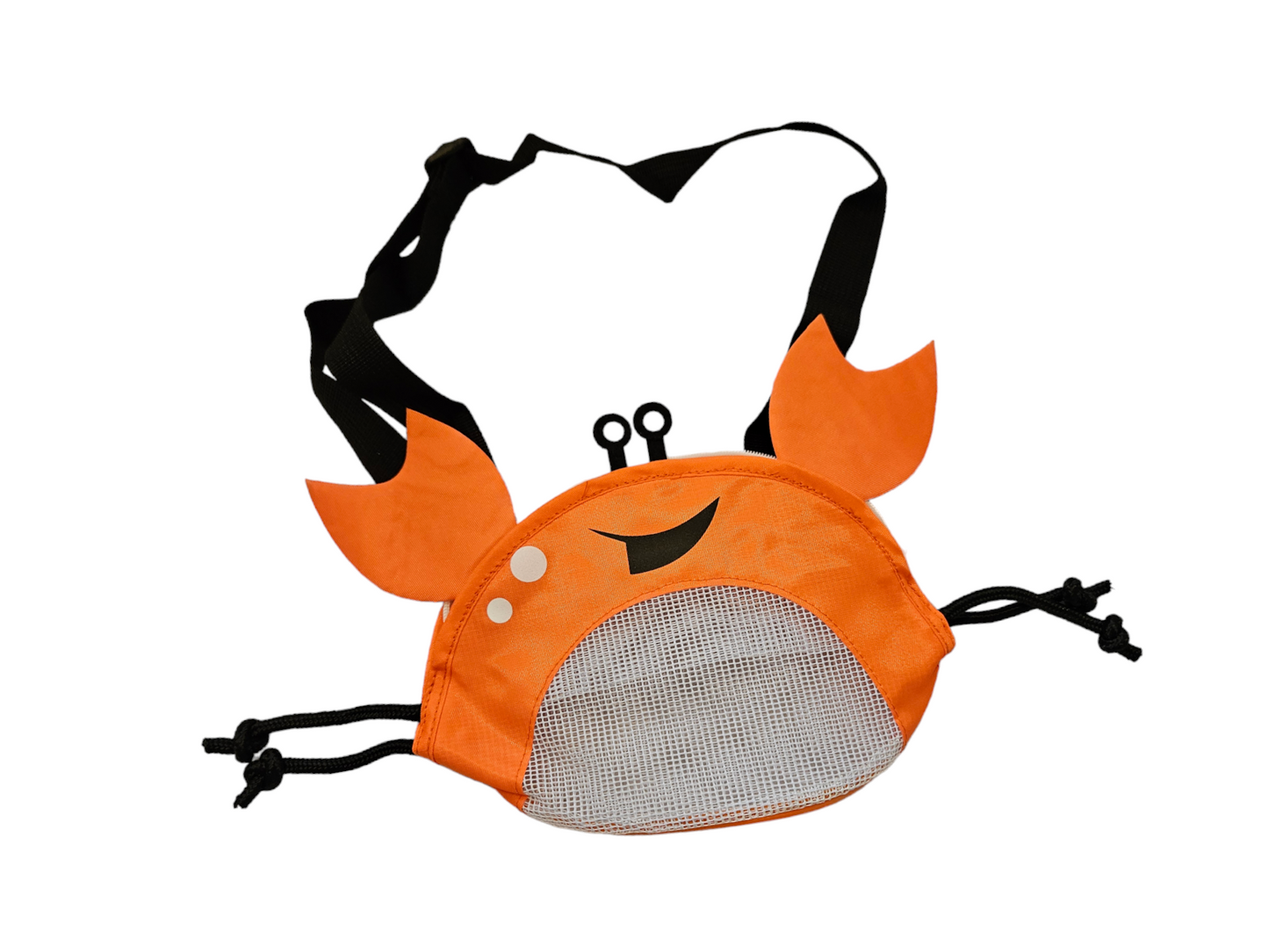 Crab shell collecting mesh bag