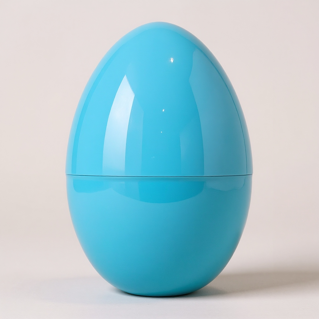 Blue 14" Jumbo Fillable Egg
