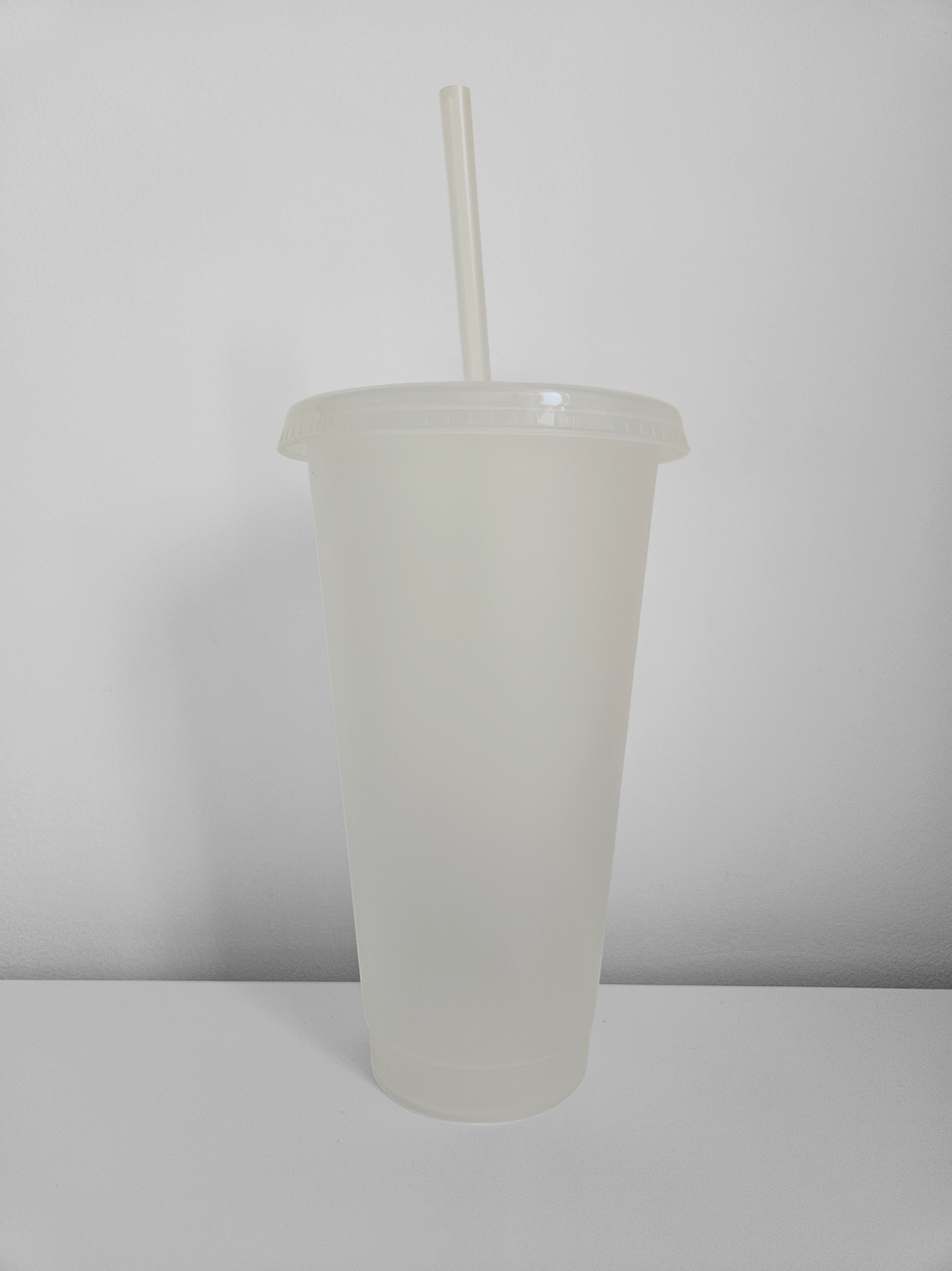 24oz clear frosted cold cup