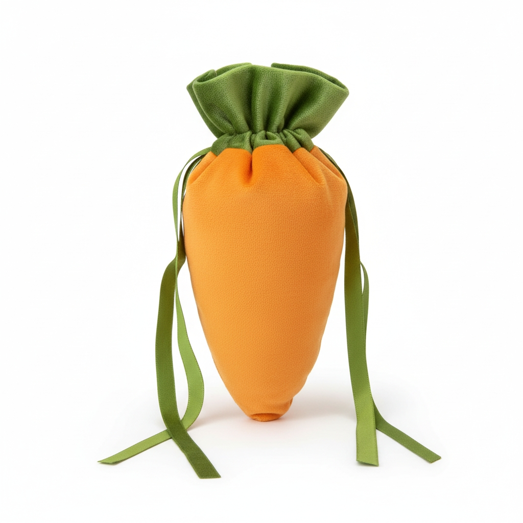 Velvet Carrot Bag