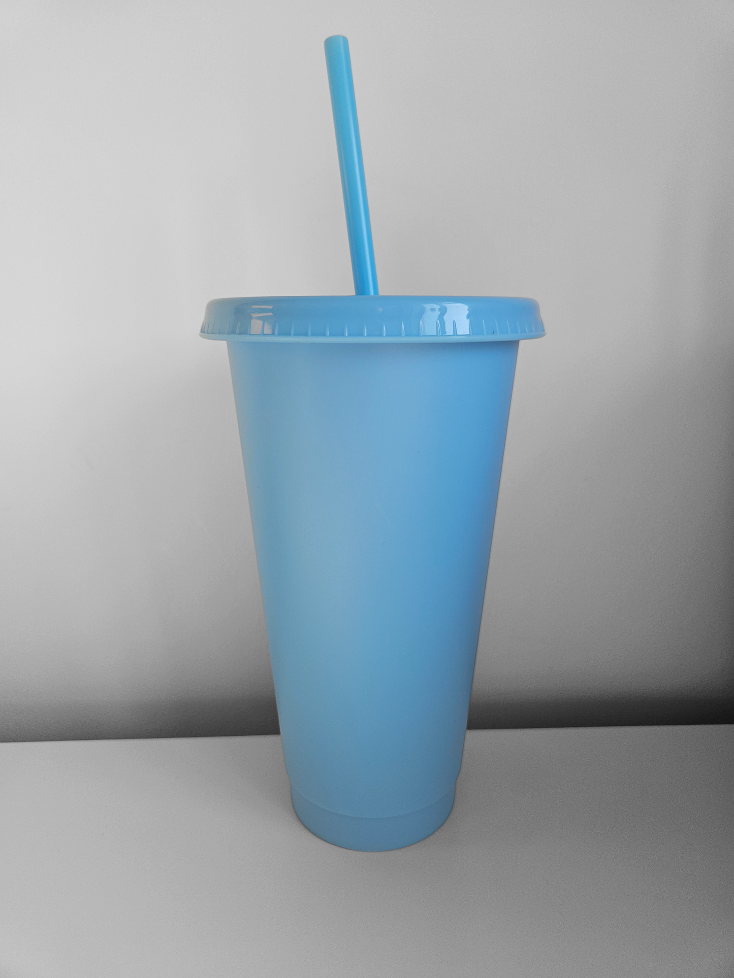 24oz baby blue cold cup