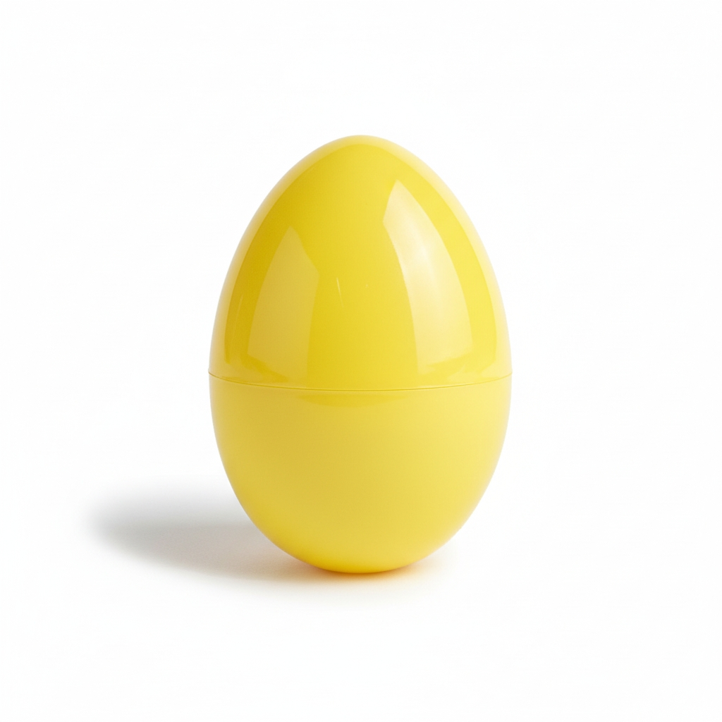 Yellow 12" Extra Large Fillable Egg