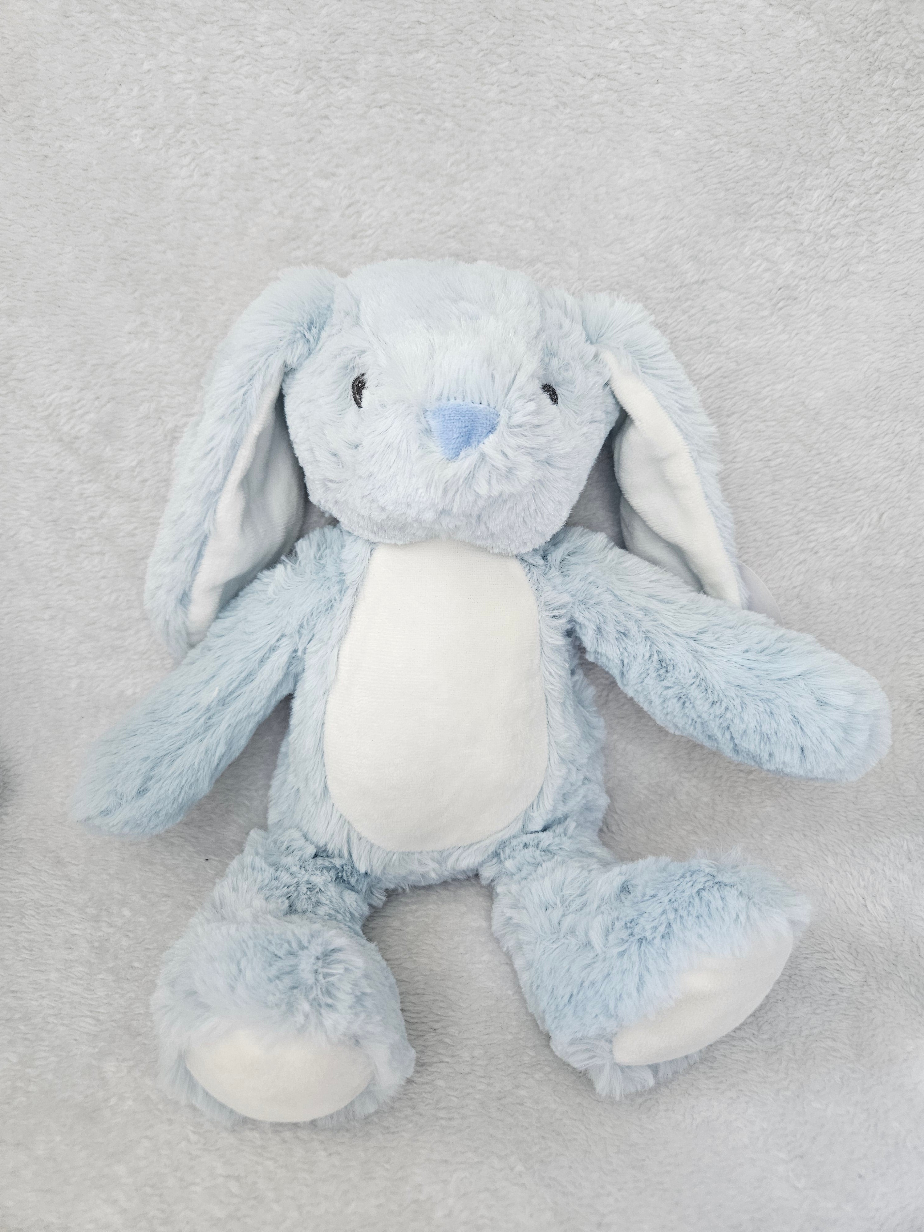 Mumbles bunny in Blue – The Blank Box