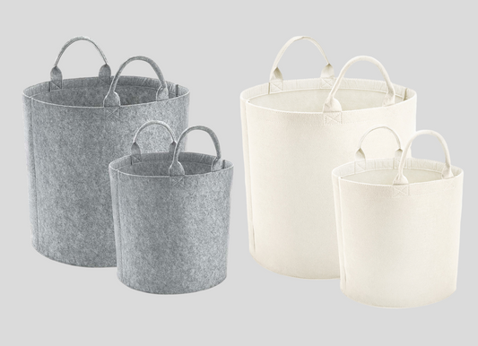Felt storage trug