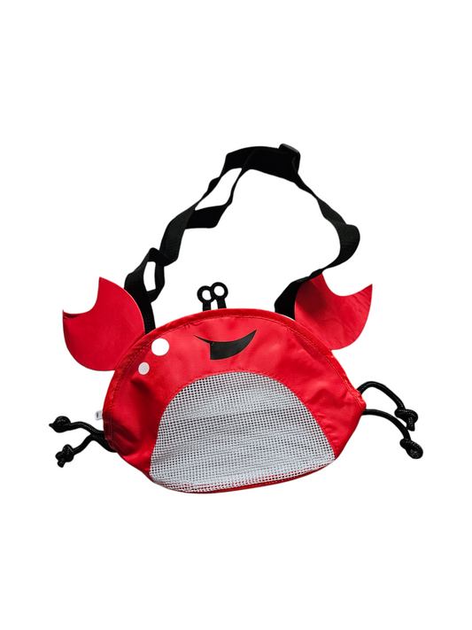 Crab shell collecting mesh bag