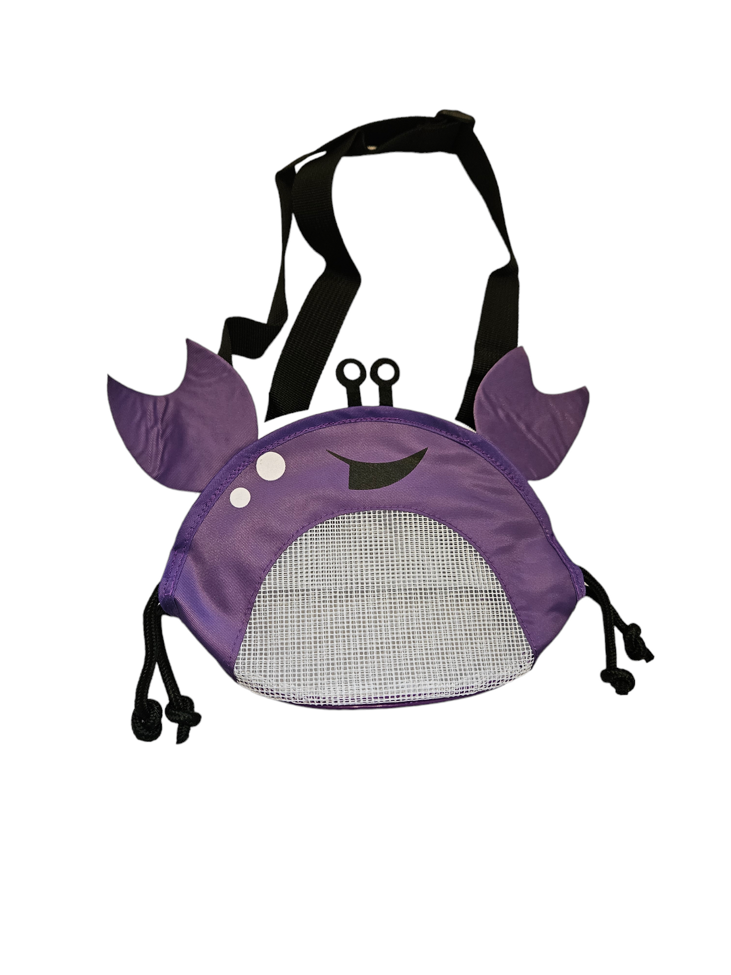 Crab shell collecting mesh bag