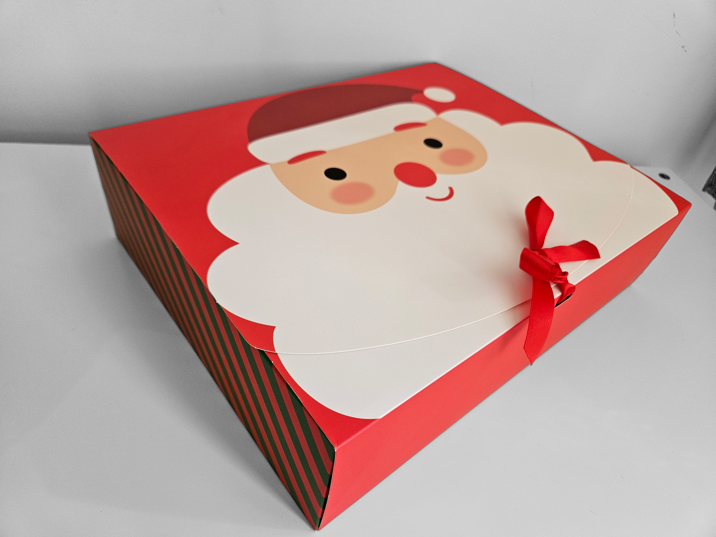 Christmas Santa box Red