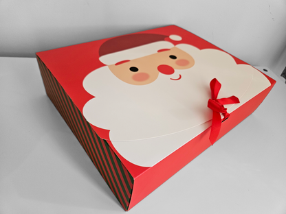 Christmas Santa box Red