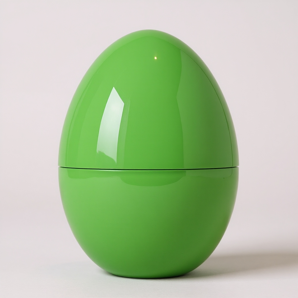 Green 14" Jumbo Fillable Egg