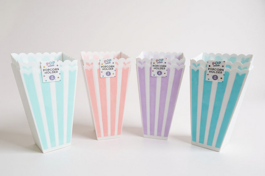 Plastic Popcorn Holder 2PK