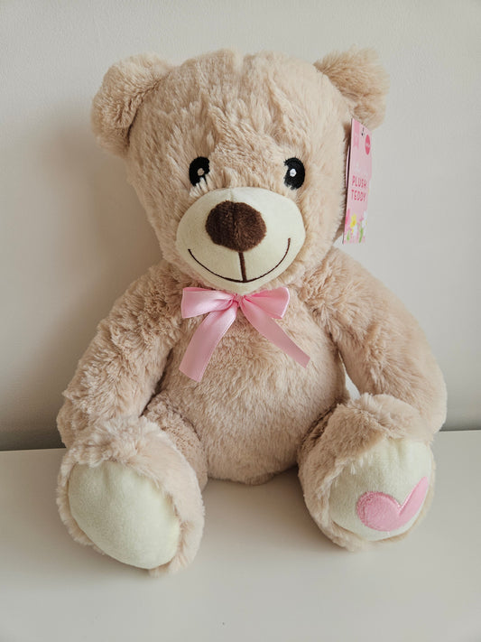 Mothers day pink heart teddy bear