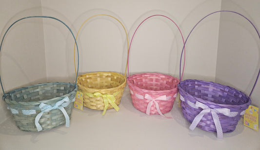 Easter woven basket