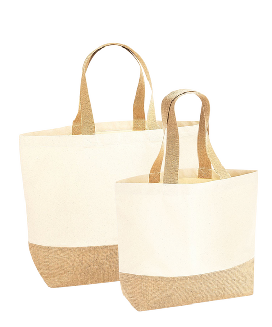 Canvas Jute Tote