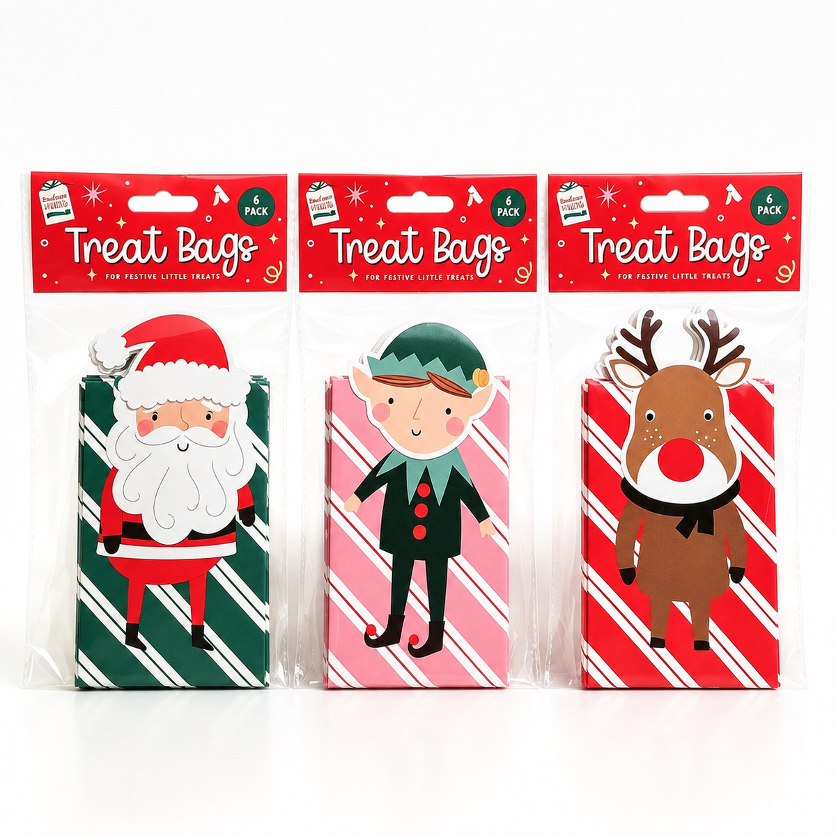 3D Christmas Treat Bags