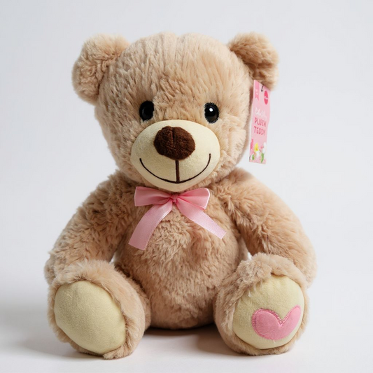 Mothers day pink heart teddy bear