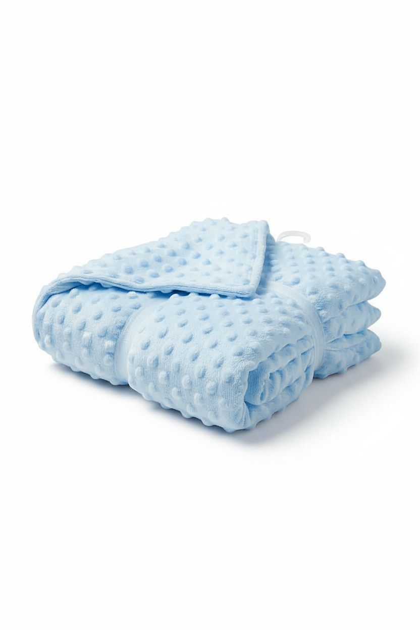 Baby Bubble Blanket Blue