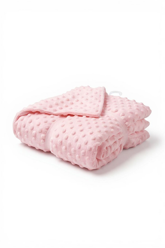 Baby Bubble Blanket Pink